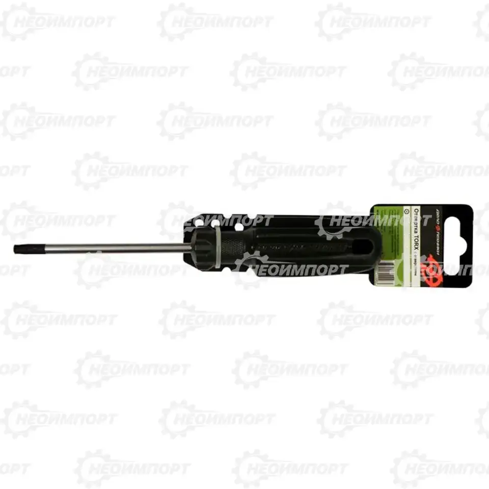 Заказать 160469 в НеоИмпорт - купить запчасть Отвертка 726010 TORX с отверстием Т10х80 мм /12/120